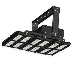 floodlight FLOOD 1350W asymmetrical, adjustable IP66, black dimmable
