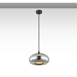 Pendelarmatuur INFINITY OVAL 1-vlams, rond E27 IP20, dimbaar
