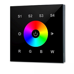 Controller DALI DT8 RGB+W 1 MASTER DALI aanstuurbaar, RGBW, zwart