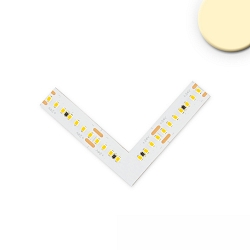 Hoekverbinder LINEAR10 FLEX - 0.8W 24V CRI927 met verlichting, wit