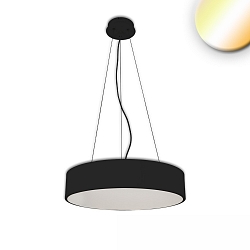 Pendelarmatuur DN800 down, rond IP20, zwart dimbaar