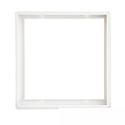 Opbouwframe PANEL BACKLIGHT LINE / UGR<16 LINE 625X625 voor BAP, wit