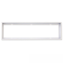 Opbouwframe PANEL BACKLIGHT LINE / UGR<16 LINE 1200X300, wit