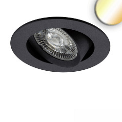 Inbouwarmatuur SLIM68 IP40, zwart dimbaar 5,8W 525lm 2700-5700K