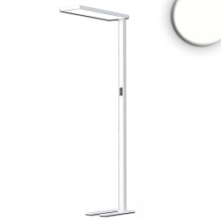 floor lamp OFFICE PRO UGR < 19 IP40, silver dimmable