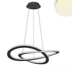 Hangarmatuur DESIGN 600 IP20, zwart dimbaar