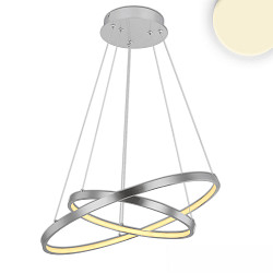 Hangarmatuur RING IP20, aluminium geborsteld 