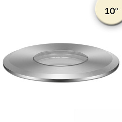 floor recessed luminaire ROUND Ø 55MM 10° rigid, passable, excl. LED driver IP67