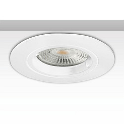 Inbouwframe GU10/MR16 rond, met lamphouder