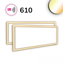 Verlichte lijst voor PREMIUM PROFESSIONAL 610 IP44, wit dimbaar