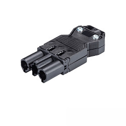 Aansluiting stopcontact WIELAND FEMALE GST18I3S S1 ZR1 3-polig
