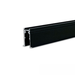 inbouwrail TRACK48 RECESSED 4-polig, magnetische montage, zwart