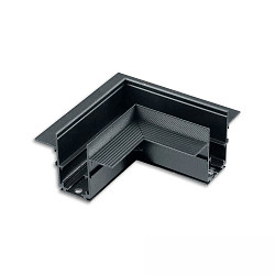 Hoekverbinder CORNER 90� HORIZONTAL - TRACK48 DRYWALL ge�soleerd, mechanisch, horizontaal, zwart
