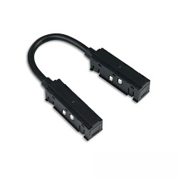 Flex connector TRACK48 - FLEXIBLE 180� DALI aanstuurbaar, 4-polig, universeel, zwart