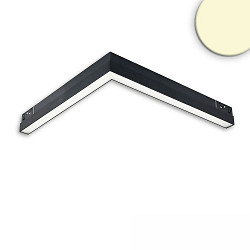 Railspots CORNER 90� HORIZONTAL - TRACK48 stijf, schakelbaar, magnetische montage IP20, zwart 