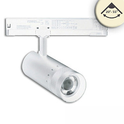3-fase spot 24W - 20�-55� (DALI) stijf, DALI aanstuurbaar, focusseerbaar IP20, dimbaar