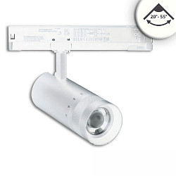3-fase spot 24W - 20�-55� (DALI) stijf, DALI aanstuurbaar, focusseerbaar IP20, dimbaar