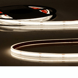 Volledig gesiliconiseerde ledstrip HT930 COB / HIGH TEMPERATURE 100�C 2-polig wit