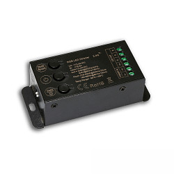 dimmer RADIO MESH MULTI-PWM RGB, 3-CH, 12-24V DC 12-18A with switch, 3 channel, with switch button, Sys-Pro controllable