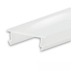 toebehoren Profiel omslag COVER53 (PROFILE PURE12 / PURE14 / STAIRS13 / SURF/DIVE 12) flush, wit mat 200cm
