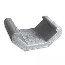 Houder Z47 (CORNER11 V2) magnetische montage, zilver