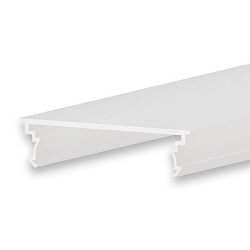 toebehoren Profiel omslag COVER62 OPAL+ (LAMP40), opaal 300cm