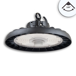 Halstraler FL2 POWERSWITCH DIM / 120-150-200W / 120� slagvast, multipower IP65, zwart dimbaar