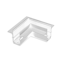 Hoekverbinder CORNER 90� HORIZONTAL - TRACK48 DRYWALL ge�soleerd, mechanisch, horizontaal, wit