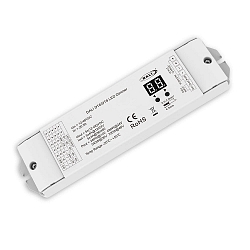 DALI dimmer DALI DT6/DT8 MULTI-PWM, 5 CH, 12-24V DC 5X4A / 48V DC 5X3A DALI aanstuurbaar, 5 Kanaal, PWM-dimuitgang, wit