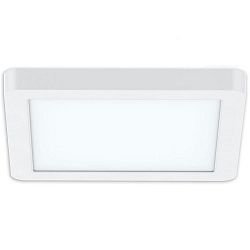 surface / recessed luminaire FLEX PRO 300X300 CCT Switch, adjustable IP44, white dimmable