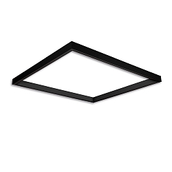Stroomrail TRACK48 H50 / 90 X 100CM (EMTPTY FRAME) hoekig, zonder inzetstukken, zwart