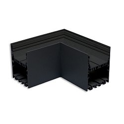 L-connector LAMP40, zwart