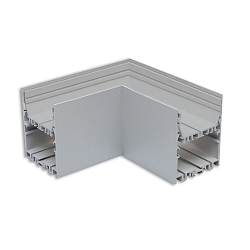 L-connector LAMP40, zilver