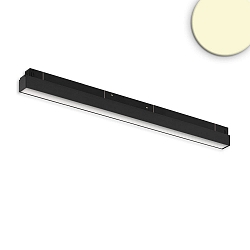 Lineair licht op rail TRACK48 LINE+ 30CM ON-OFF schakelbaar IP20, zwart mat 