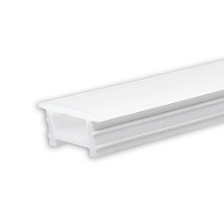 toebehoren Profiel omslag FLEX-COVER16 TWIST+BEND, opaal, wit 2000cm