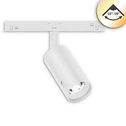 Spotlight op rail TRACK 48 - SELECT DALI-DT6 rond, UGR < 19 IP20, zwart mat dimbaar