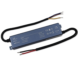 LED besturingsprogramma 24V DC / 200W ON-OFF ULTRAFLAT plat, met open kabel, schakelbaar, donkergrijs