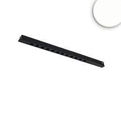 Rasterarmatuur op rail TRACK48 LINE+ MINI ON-OFF 34CM schakelbaar, prismatisch IP20, zwart mat 