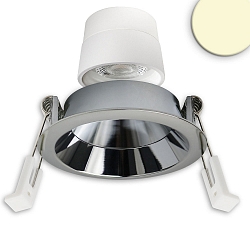 Inbouwspot BACK68 draaibaar IP20, chroom dimbaar