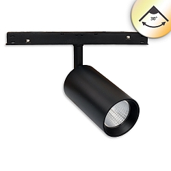 Spotlight op rail TRACK48 draaibaar, roteerbaar IP20, zwart dimbaar
