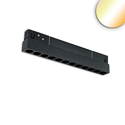 Rasterarmatuur op rail TRACK48 IP20, zwart dimbaar