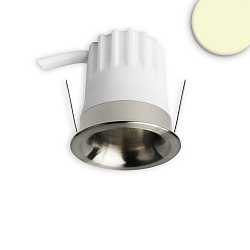 Inbouwspot BACK32 rond, set terug IP20, rvs dimbaar