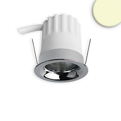 Inbouwspot BACK32 rond, set terug IP20, chroom dimbaar