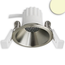 Inbouwspot BACK45 rond, set terug IP20, rvs dimbaar