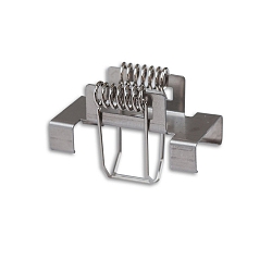 Montageklem Z62 SURF12 BORDERLESS FLAT, zilver