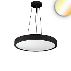 Hangarmatuur DN600 up down IP44, zwart dimbaar