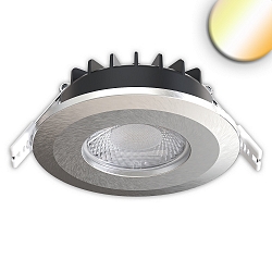 Inbouwspot VARIO-68 IP65, nikkel 
