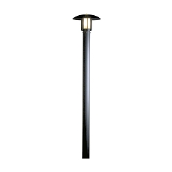 Staande lamp HEIMDAL E27 IP44, opaal, zwart