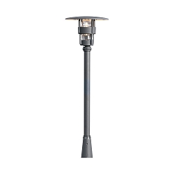 Lampkop FREJA E27 IP23, zwart, transparant