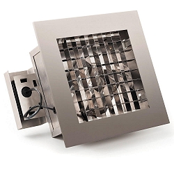 Recessed ceiling luminaire, IP23, E27 max.75W, stainless steel 304 / aluminium